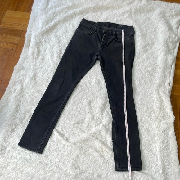 All Saints Gray Skinny Jeans with Distressed Finish - Picture 9 of 15